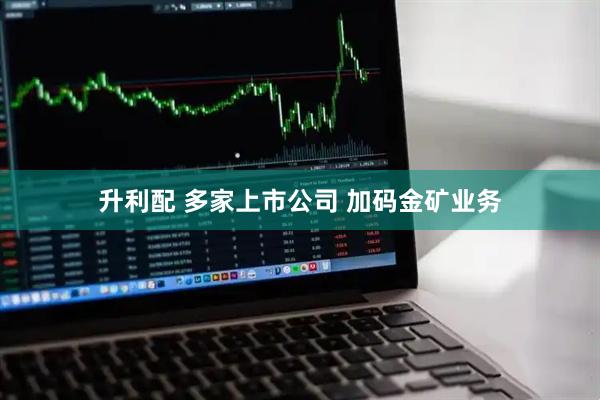 升利配 多家上市公司 加码金矿业务